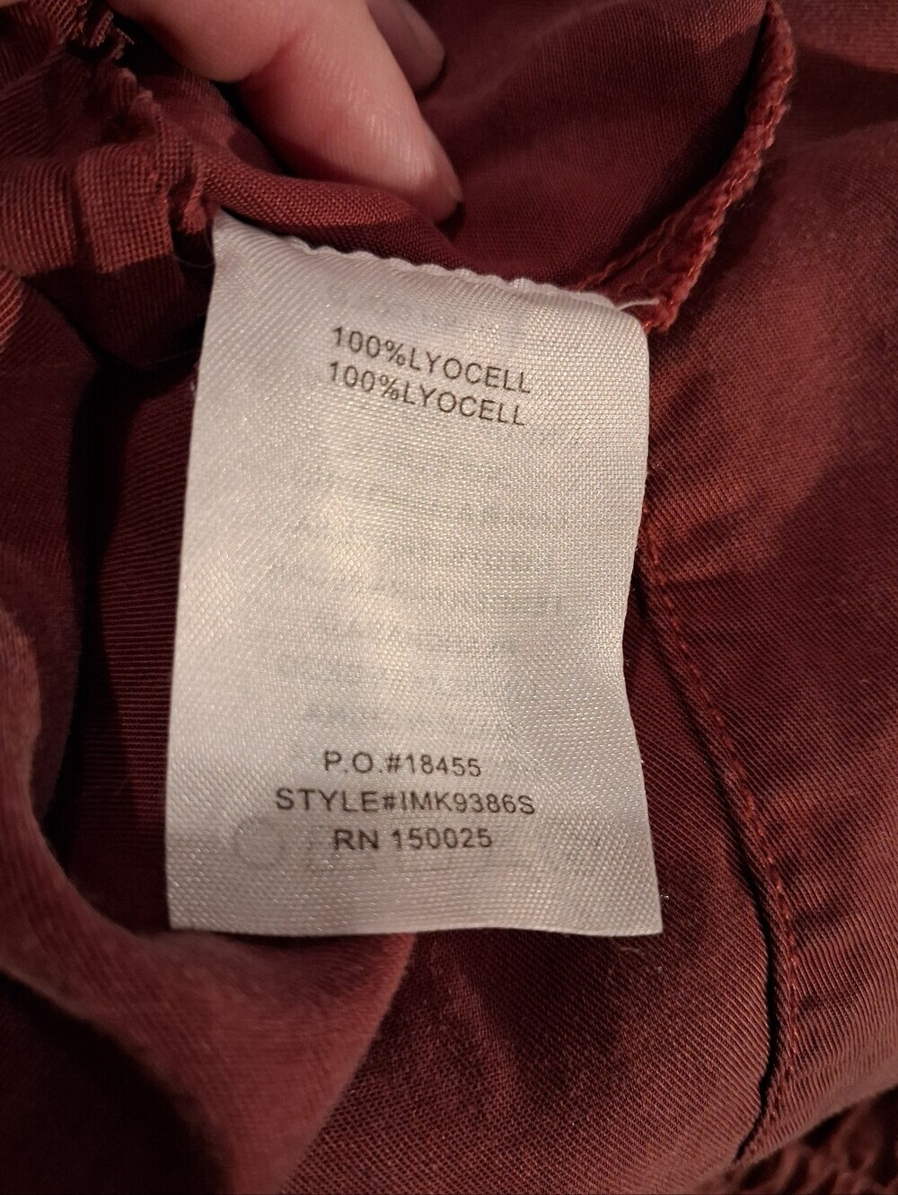 Emory Park Size S Utility Punk Rust Colored Midi Skirt - Picture 6 of 6